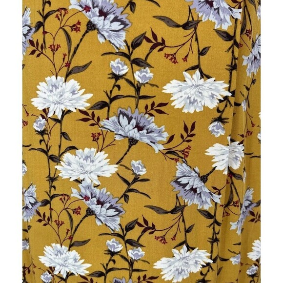 Old Navy Gold Floral Mini Shift Dress Size XS (0/2) - Picture 12 of 12